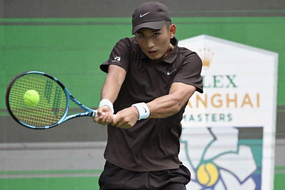 [图]ATP上海巨匠赛 商竣程1-2告负缺憾无缘16强