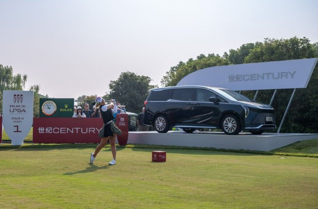 姜孝林在别克LPGA锦标赛