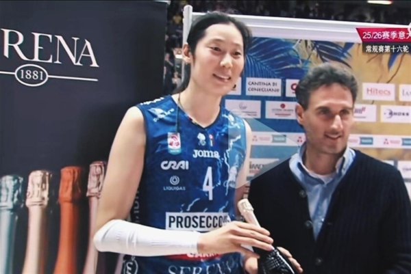 朱婷安如盘石摘MVP，庄宇珊拼出队内最高分！意甲女排赛场献艺中国德比